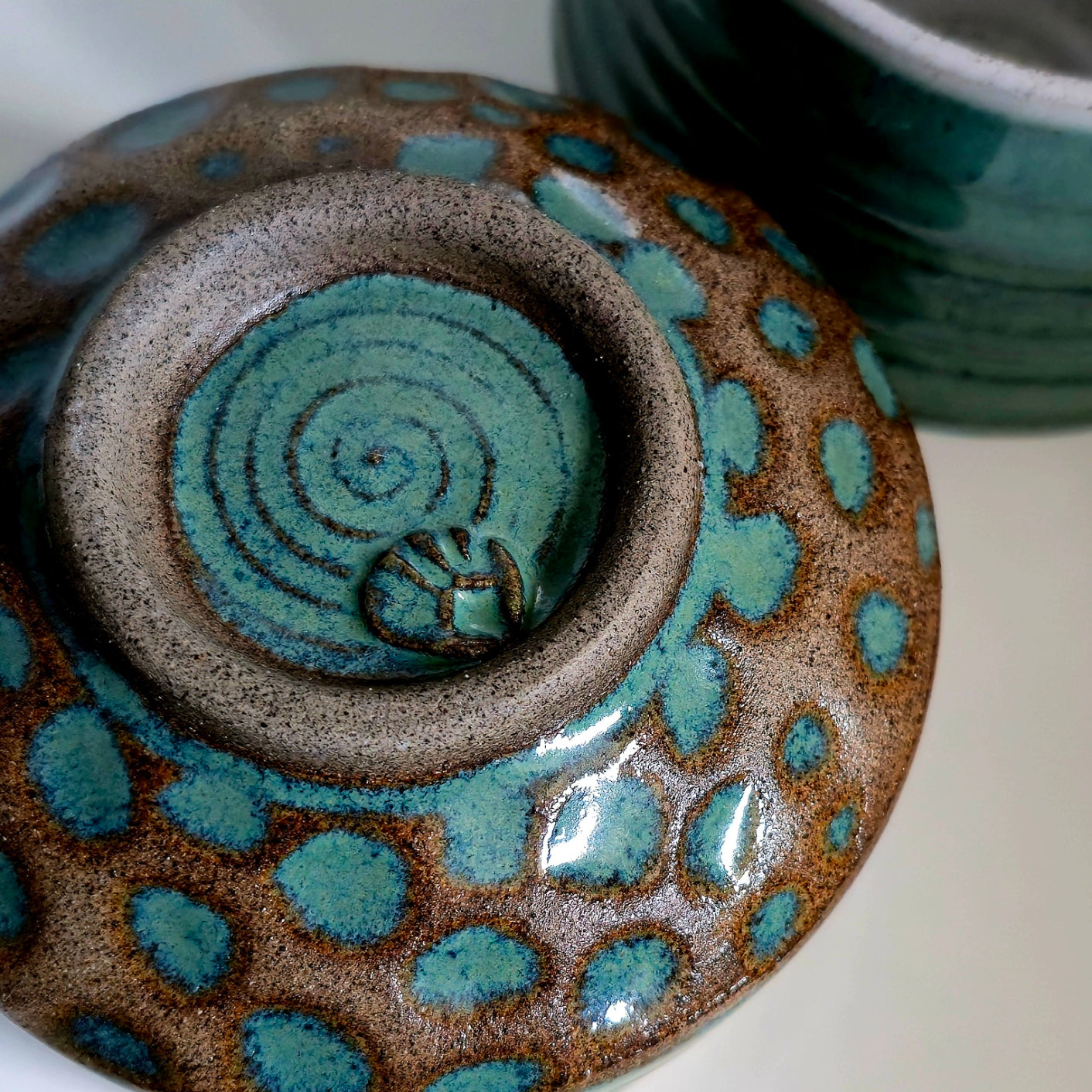 Green Ceramic Tumbler