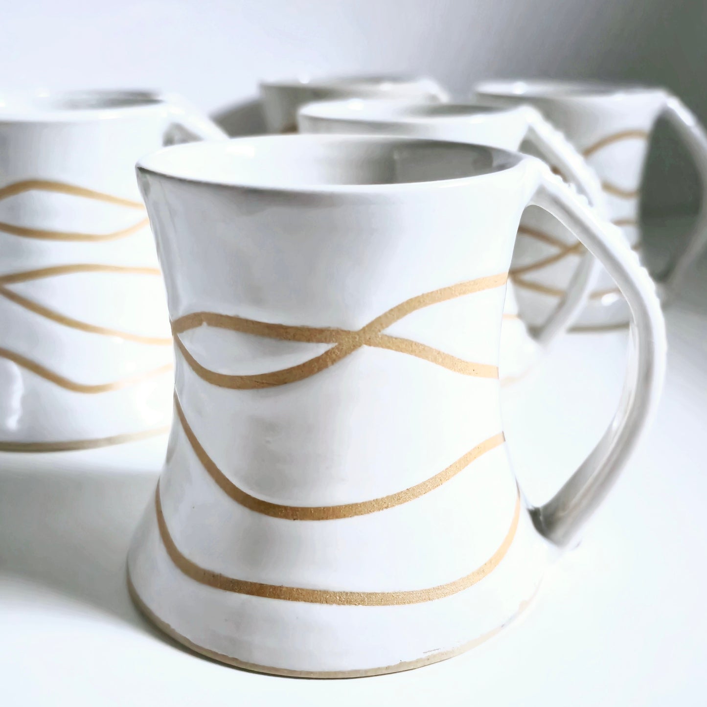 Concave Ceramic Mug – 250ml