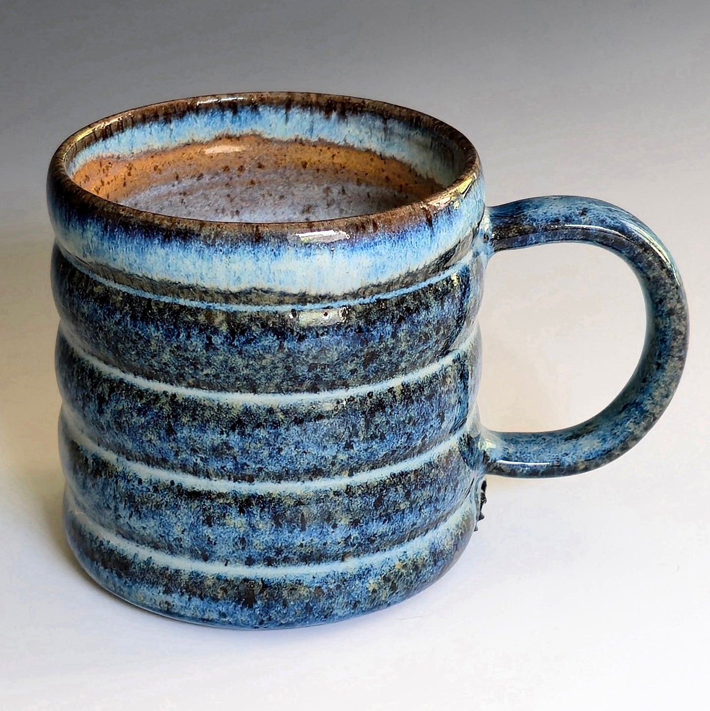 Ocean Blue Bubble Cup