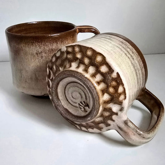 Earthy Tone Sculptural Cup